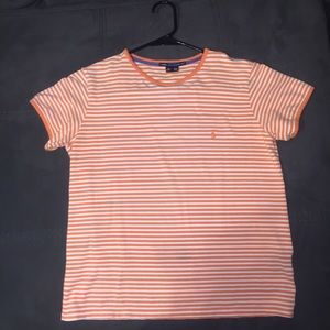 Ralph Lauren Vintage Orange Striped Shirt